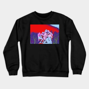 The Angel / Swiss Artwork Photography Crewneck Sweatshirt